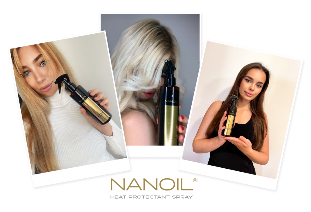 Nanoil най-добрата топлинна защита за косата